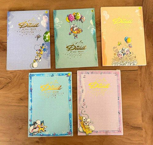 Diddl oro blätter a5 - 5x, d’oro-blätter