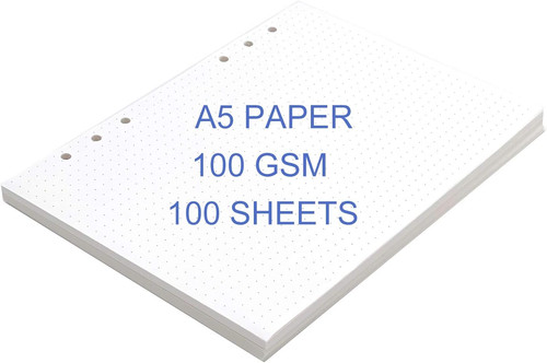 Papier loch gepunktet - a5, 6