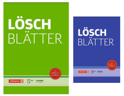 Löschblätter block a5 - (a4, /
