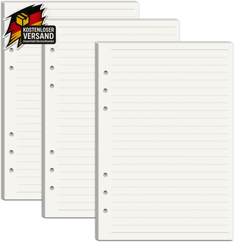 Nachfüllpapier liniert - a5,