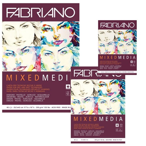 Fabriano mixed media - mixed, block